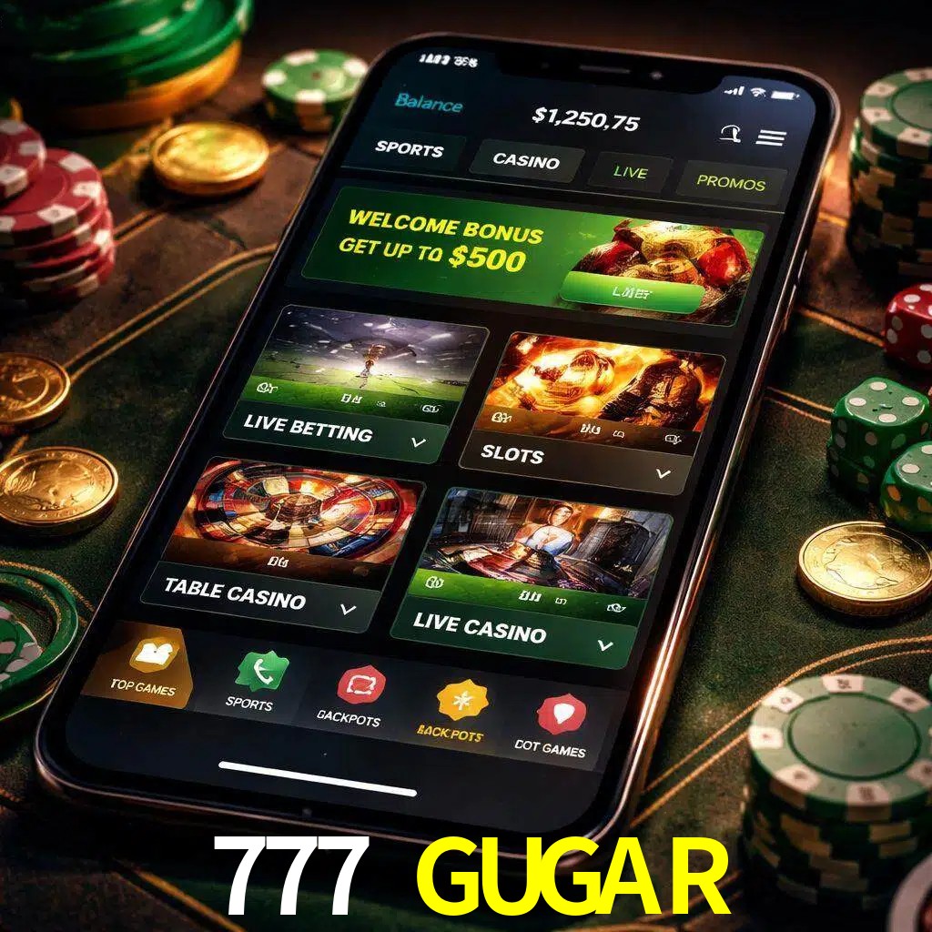 Diseño de juegos móviles 777 GUGAR para usuarios en México