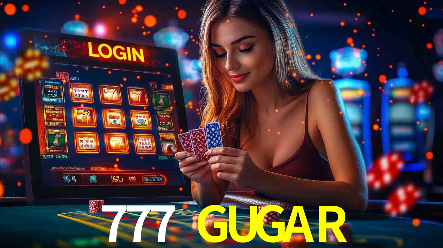Interfaz de la app móvil 777 GUGAR en un smartphone moderno